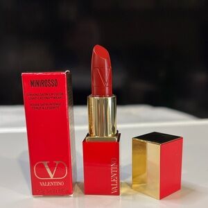 Valentino Minirrosso Satin Lipstick -Ethereal Red